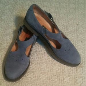 Rockport Mary Janes Shoes periwinkle size 9 M